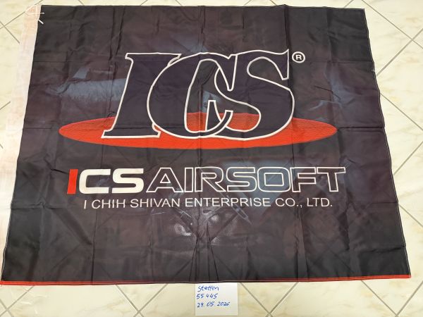 ICS AIRSOFT BANNER Fahne Flagge Merchandise *NEU*
