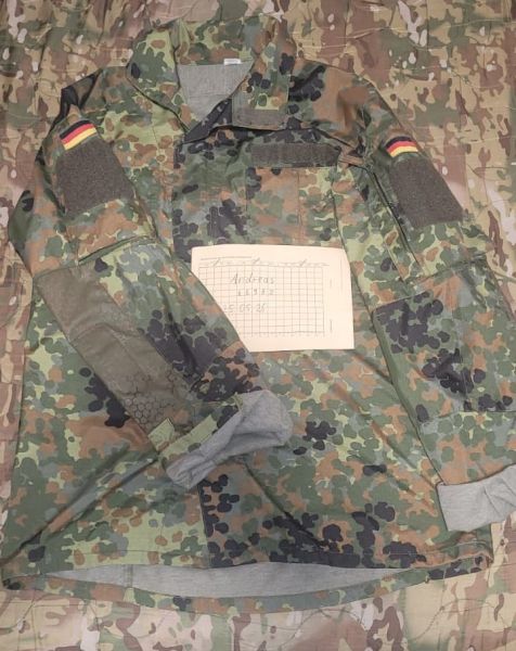Original Lindnerhof-Taktik KSK Flecktarn Bluse (NUR TAUSCH)