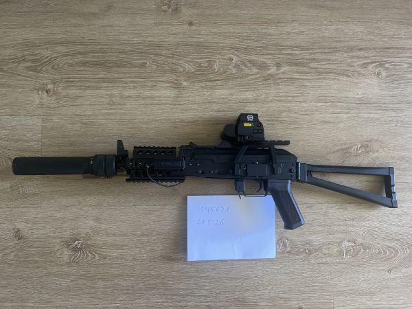 Begadi AK74U Gate Titan SHS Motor mit Anbauteile .