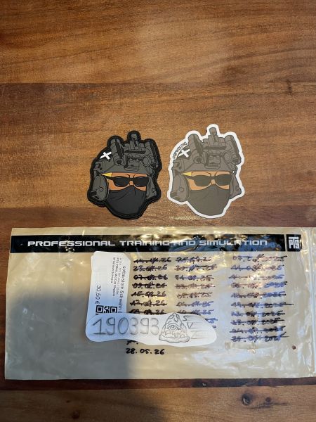 TFD Task Force Doomer Limited Patch Slap Set ***50 Stück Weltweit*** Neu