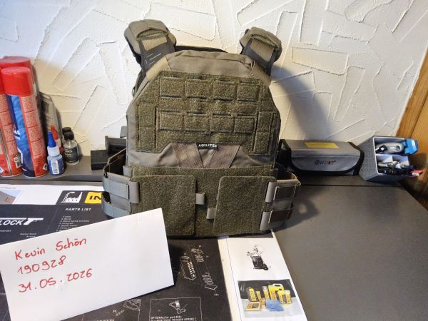Agilite K-Zero Plattenträger SAPI Größe M