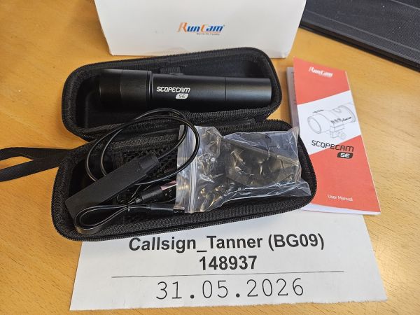 RunCam ScopeCam SE - Mini Action Kamera Airsoft (35mm ) - NEUWERTIG