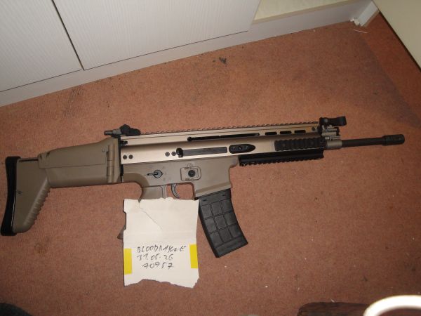 WE SCAR L FN Herstal MK16 GBB OPEN Bolt