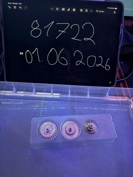 Begadi 18:1 Gearset