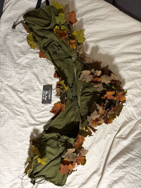 Ghillie Überwurf mit Herbstlaub-Tarnung