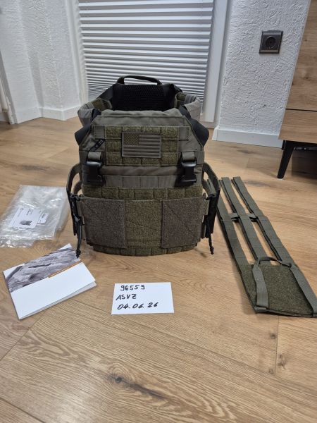 Neuer Crye Precision 2.0 Jumpable Platecarrier in Rangergreen Gr.L