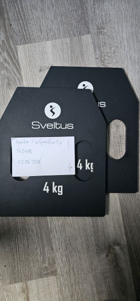Gewichtsplatten 4 KG 2x