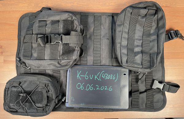 Auto Rücksitz Molle Organizer, schwarz