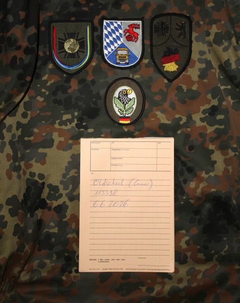 Bundeswehr Patches mit und ohne Klett