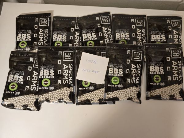 10 x Specna Arms EDGE (BLS) 0,40g Bio BBS (Neu) Inklusive Versand (Hobby aufgabe zweier Mitstreiter)
