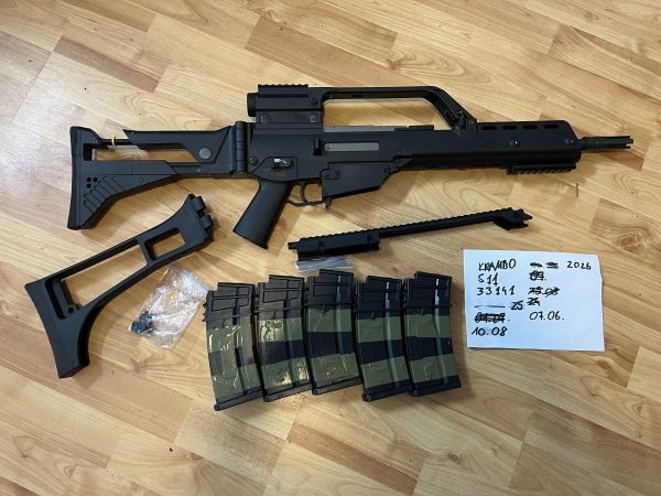 Begadi S&T G36K Gen3 mit IDZ Zubehör, Begadi Core, 5 Magazine etc.  