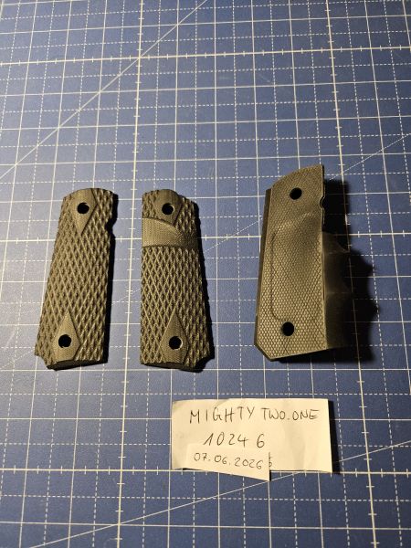 Begadi M1911 Griffschalen + Rubbergrip