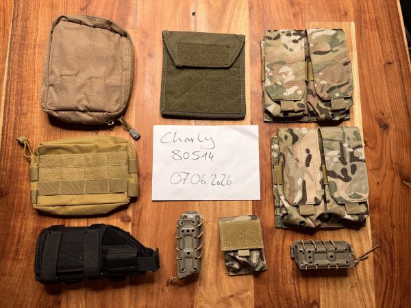 Konvolut Molle Pouches 