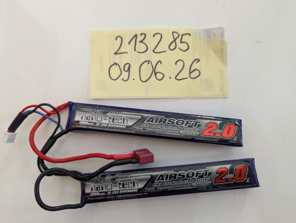 7,4 V Lipo Akku Batterie 2000 mAh