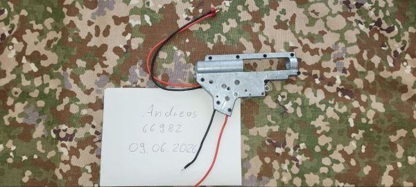 G&P M249SF Reinforced 8mm Bearing Gearbox 