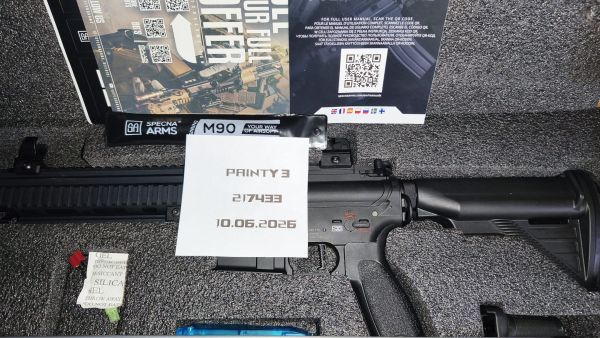 Specna Arms SA-PH20 Prime w Aster ETU (S)AEG, Black