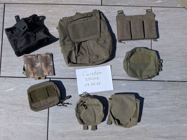Pouch Konvolut IdoGear Ranger Green, Multicam