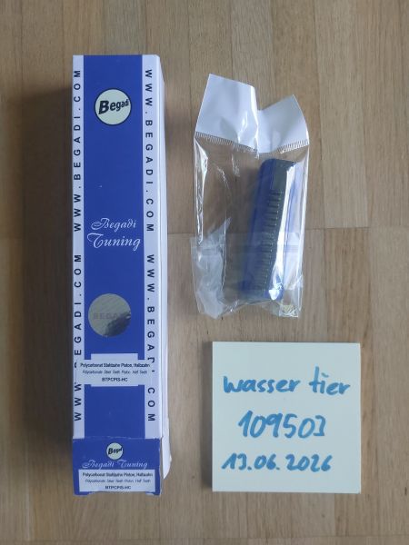 Begadi Piston Polycarbonat 16Z Stahlzahn Halbzahn