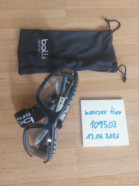 Schutzbrille Bolle Tracker II mit Kopfband und Schutzbeutel