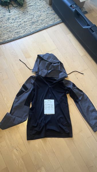 Hooded Combat Shirt Schwarz Größe M