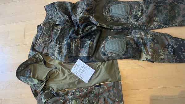 BE-X Combat Shirt & Invader Gear Hose Flecktarn