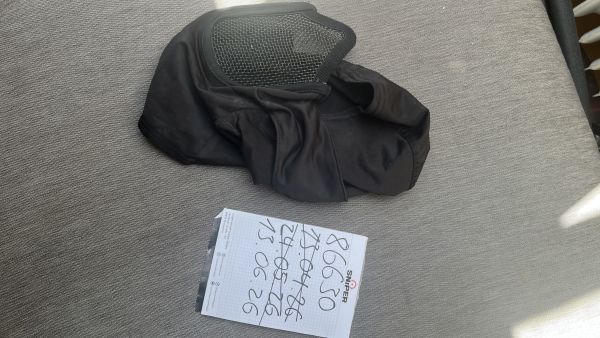 Sturmhaube mit Mundschutz Schwarz