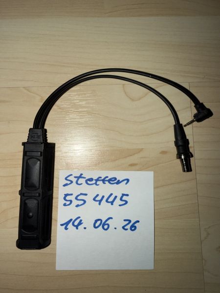 ANPEQ 15 AN PEQ 15 SCOUT LIGHT NIGHT EVOLUTION DUAL SWITCH KABELSCHALTER AN/PEQ SUREFIRE
