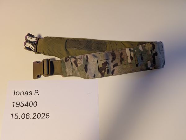 Tasmanian Tiger Warriorbelt LC M, Multicam