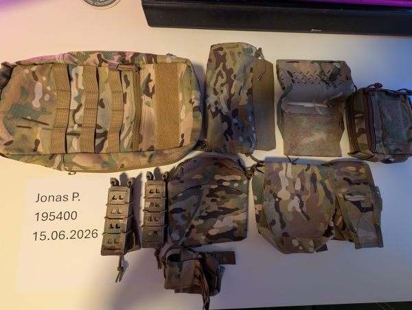 Multicam Pouch Konvolut, CRYE, SPIRITUS ETC.!!