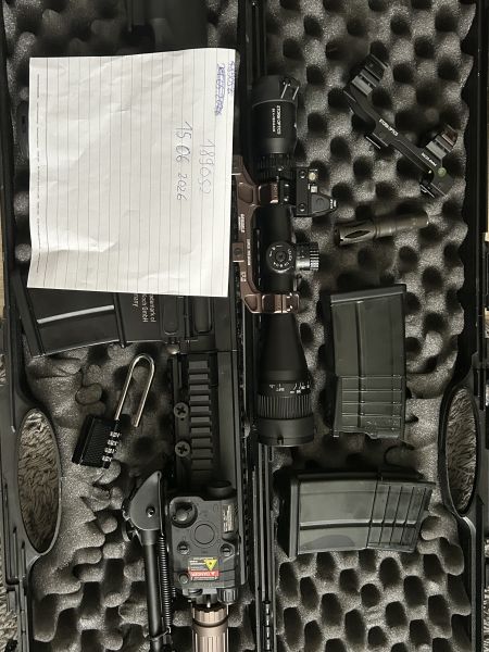 VFC HK 417D GBB mit Koffer und viel Zubehör