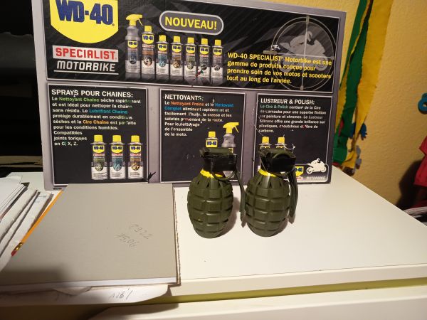 Mk2 Handgranate, WW2, WK2, US Vietnam 