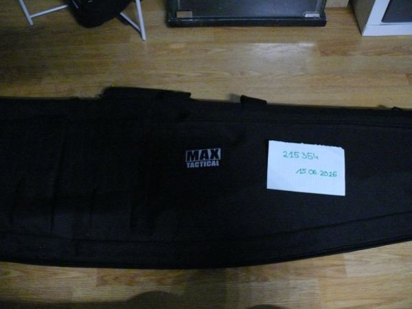 MAX Tactical 122 cm Heavy Duty Single Soft Rifle Bag / Gewehr-Futteral f. ein Gewehr mit Zubehör schwarz