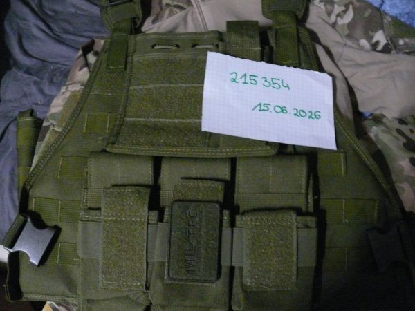 WoSport Kingrin M4 Tactical Molle Vest Einsatzweste oliv