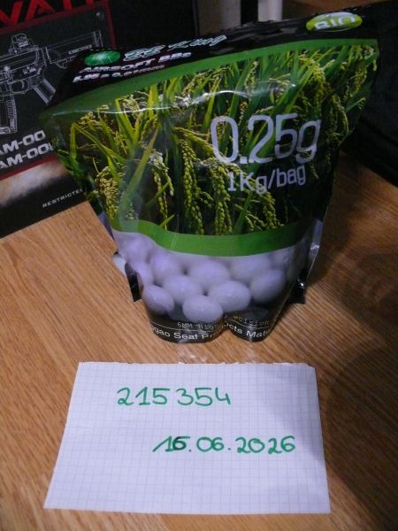BB King High Precision BIO BBs 0.25g Weiß