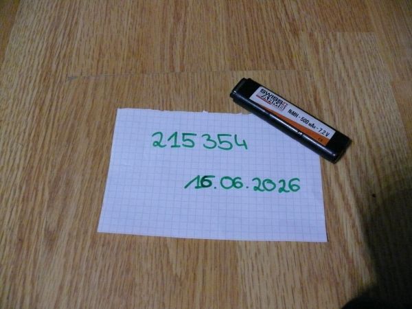 Swiss+Arms Pistolen Akku 500mAh - 7,2 V