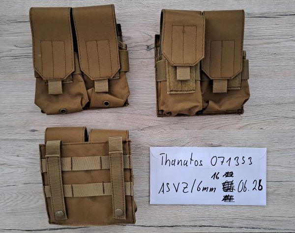 Double M4 Magazin Pouches Coyote
