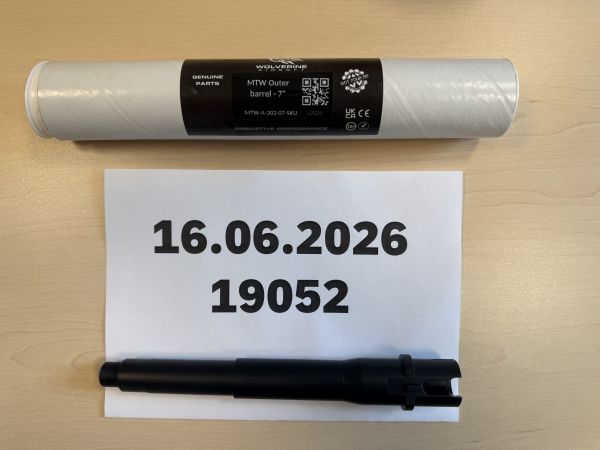 MTW 7inch 6061 T6 Aluminum Outer Barrel Milspec Wolverine
