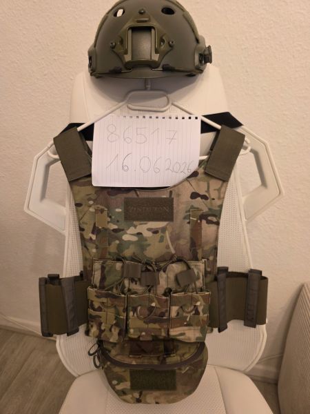 ZENTAURON VULCAN PLATTENTRÄGER + FMA HELM