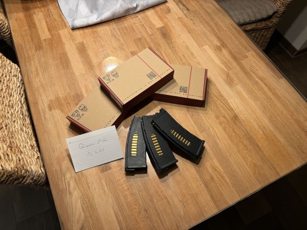 APS M4 M16 GBB Magazin 36 Schuss OVP