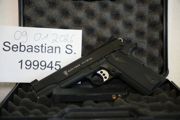 Elite Force 1911 Tac Two mit Umarex Pistolenkoffer