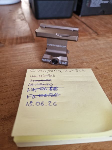 Geissele Red Dot Mount High für T2 ( Clone ) FDE/ Tan