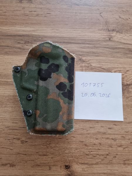 Gearmaniacs Kydex P8 Holster Flecktarn Cordura Überzug