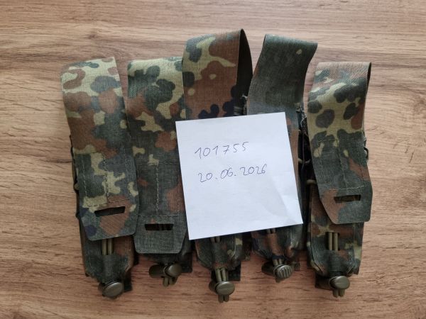 5x MP7 Magazintasche Flecktarn