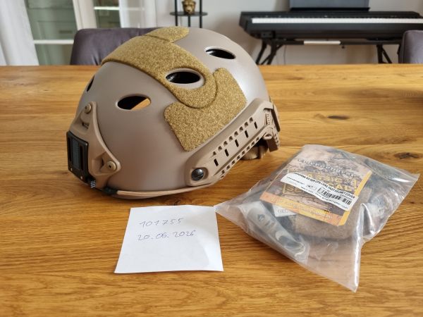 FMA Bump XP Helm, Emerson Gear Multicam Überzug