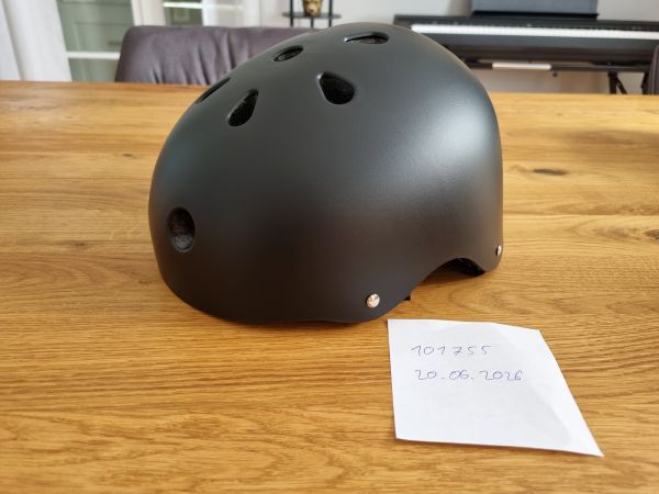 Protec Helm Größe L schwarz Replica