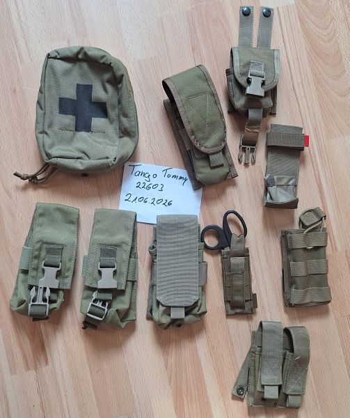 Verschiedene Pouches