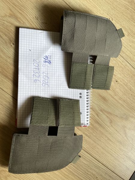 Tasmanian Tiger Flügelpouches Steingrau-Oliv IRR