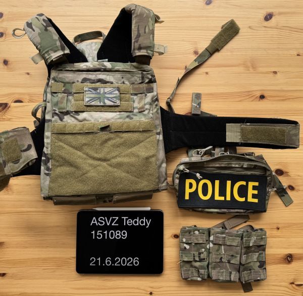 UK SF Kit -  Crye Harness + AVS 1000 Pack + MBAV Plate