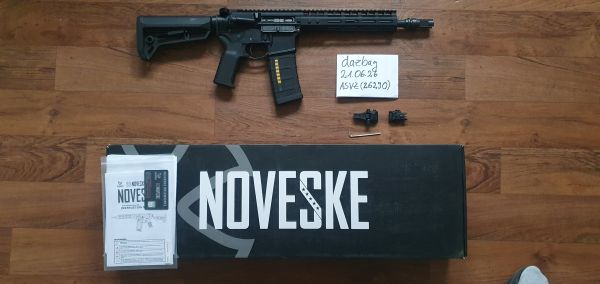 SAC x EMG Helios Noveske N4 MWS GBB Gen 3, Black