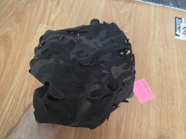 Multicam Black Tarnnetz für Helme